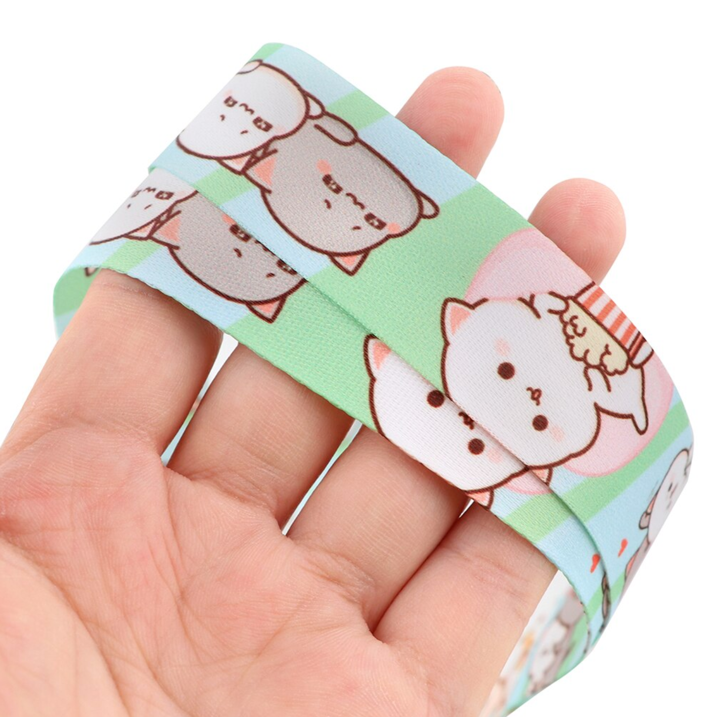 Lanyard Mochi Peach cat