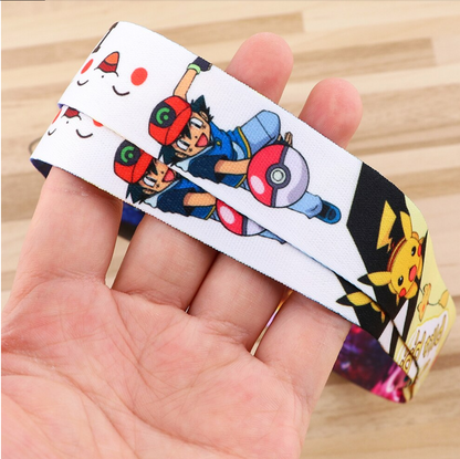 Lanyard y Porta credencial Pikachu