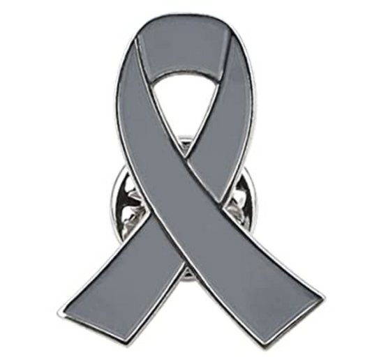 Pin lazo gris