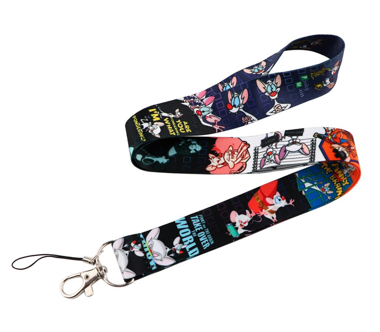 Lanyard Pinky y Cerebro
