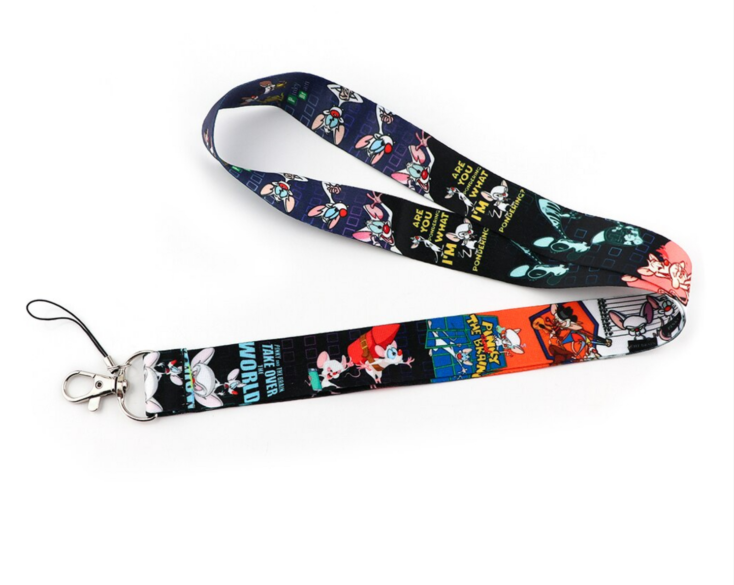 Lanyard Pinky y Cerebro