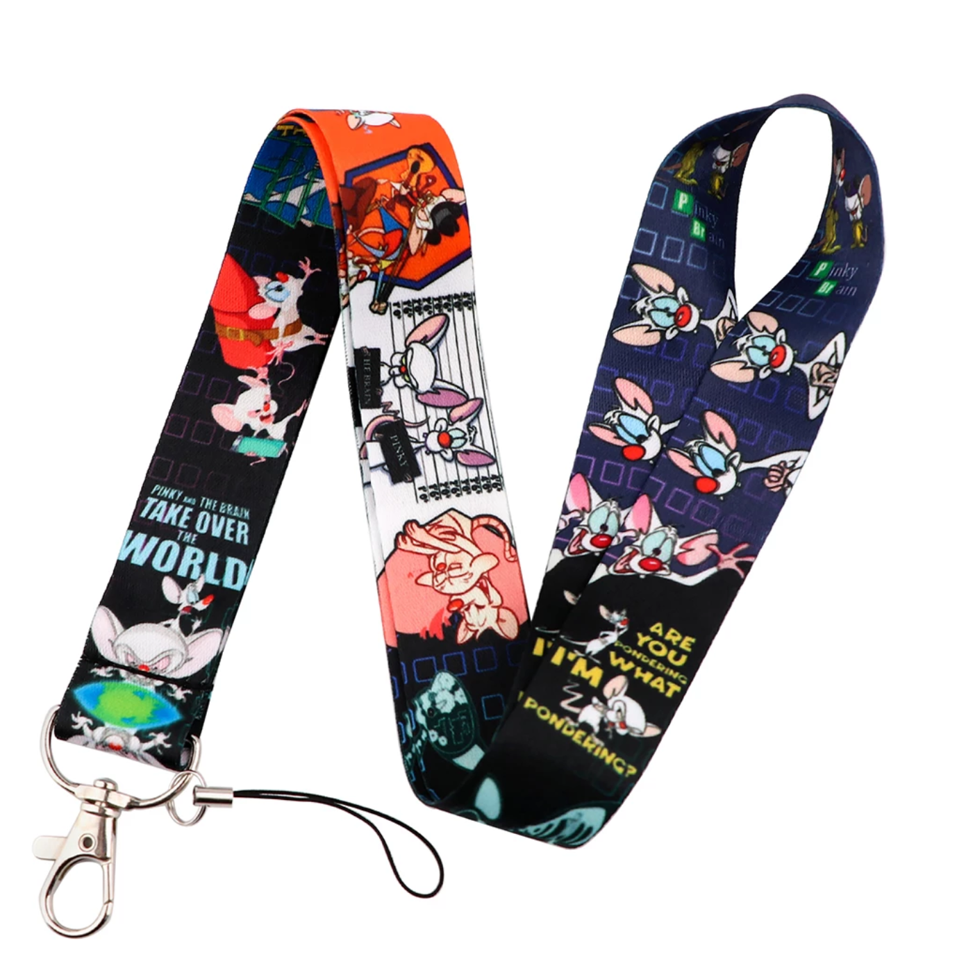 Lanyard Pinky y Cerebro
