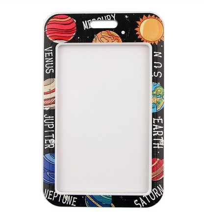Lanyard y Porta credencial Planetas