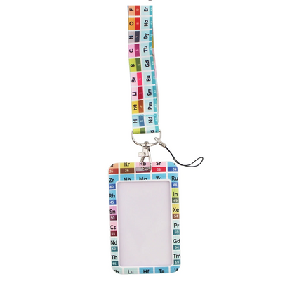 Lanyard y Porta credencial Quimica - Yukawaii