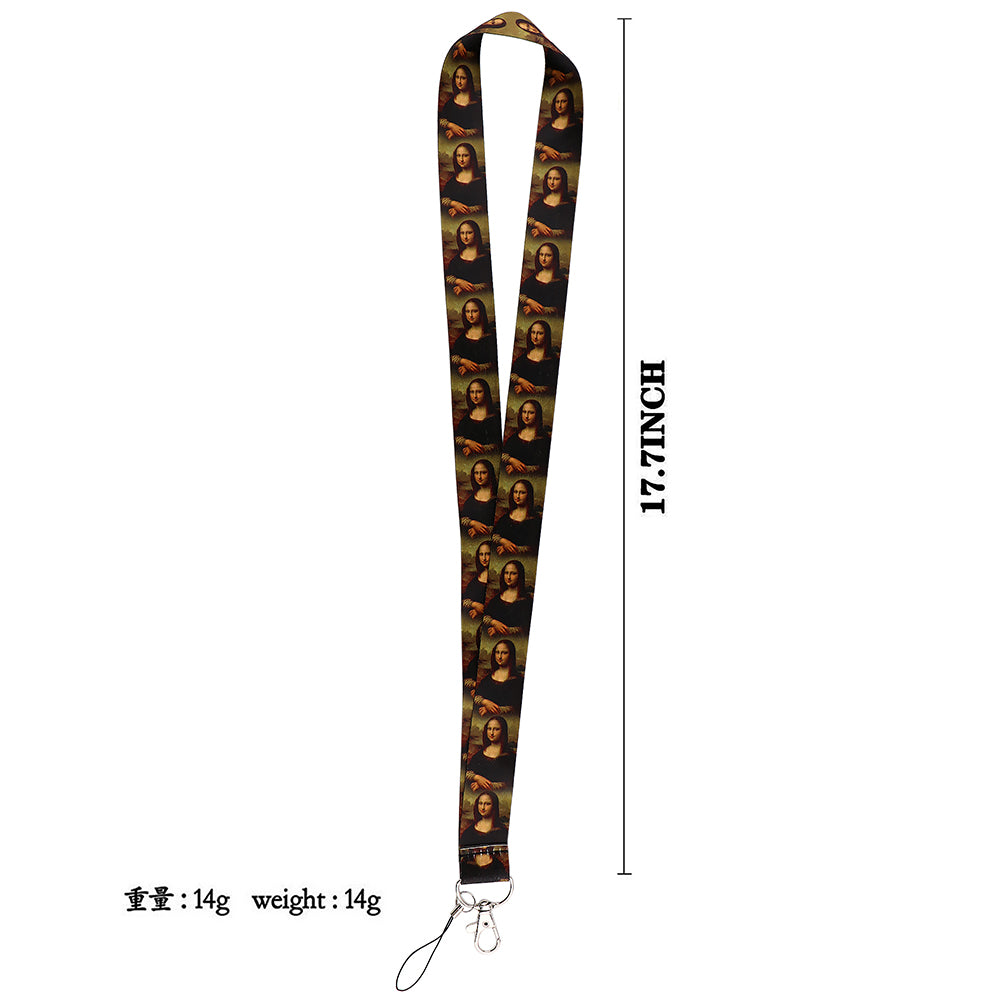 Lanyard y Porta credencial Mona Lisa