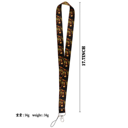 Lanyard y Porta credencial Mona Lisa