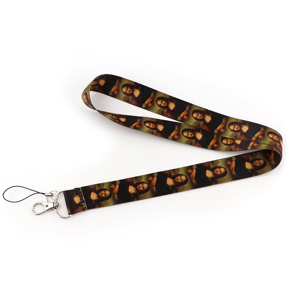 Lanyard y Porta credencial Mona Lisa