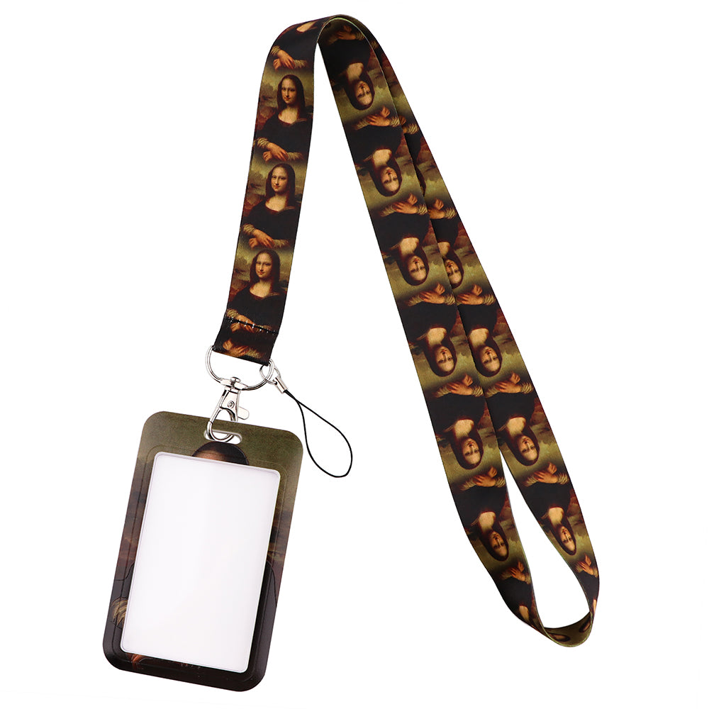 Lanyard y Porta credencial Mona Lisa