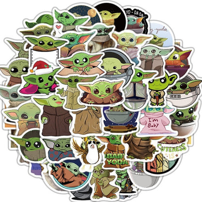 Paquete Stickers Baby Yoda