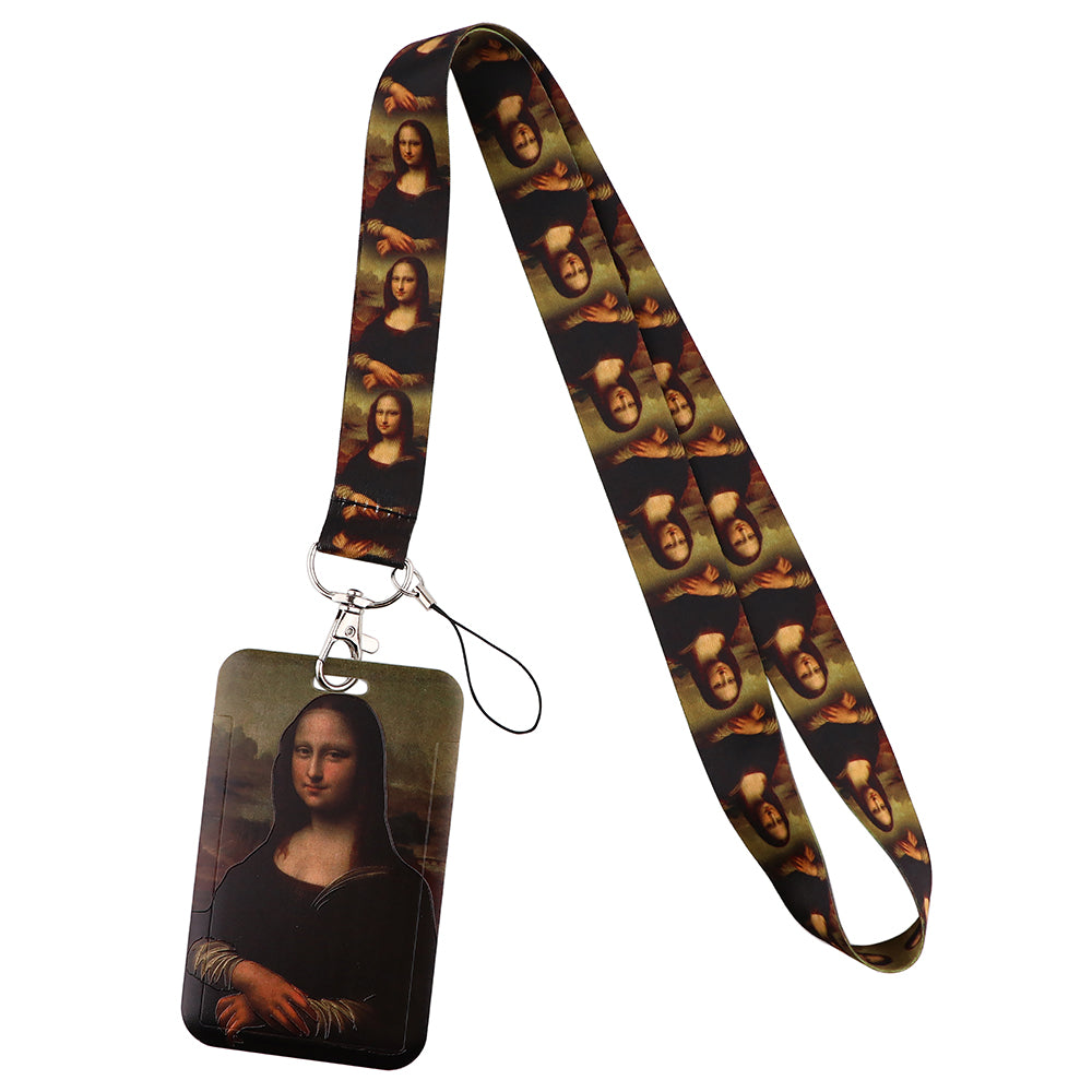 Lanyard y Porta credencial Mona Lisa