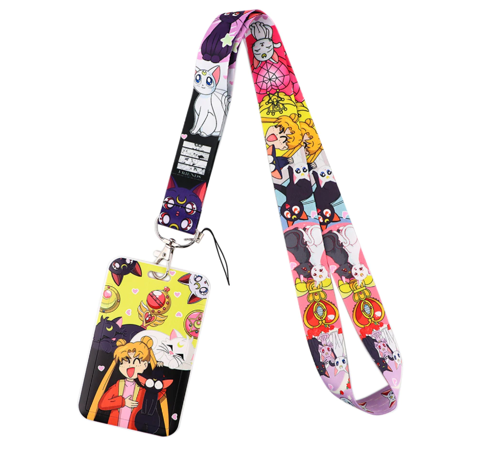 Lanyard y Porta credencial Sailor Moon