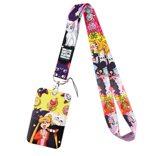 Lanyard y Porta credencial Sailor Moon