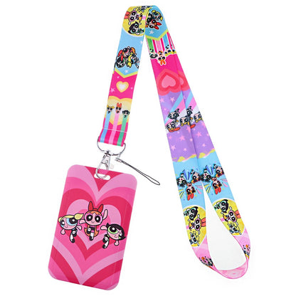 Lanyard y Porta credencial Chicas Superpoderosas