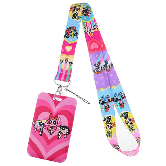 Lanyard y Porta credencial Chicas Superpoderosas