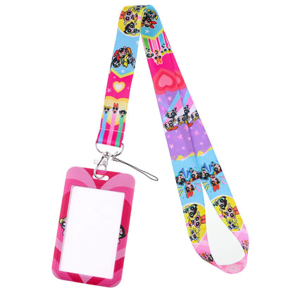 Lanyard y Porta credencial Chicas Superpoderosas