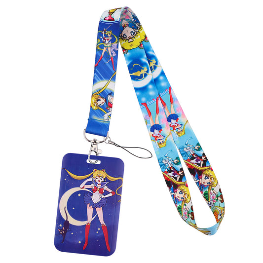 Lanyard y Porta credencial Sailor Moon