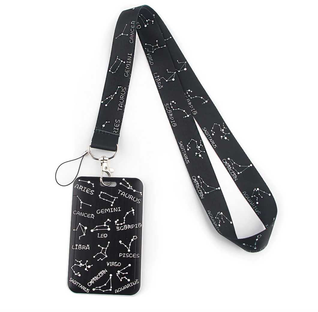 Lanyard y Porta credencial Signo Zodiacal - Yukawaii