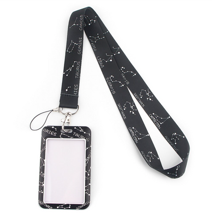 Lanyard y Porta credencial Signo Zodiacal - Yukawaii