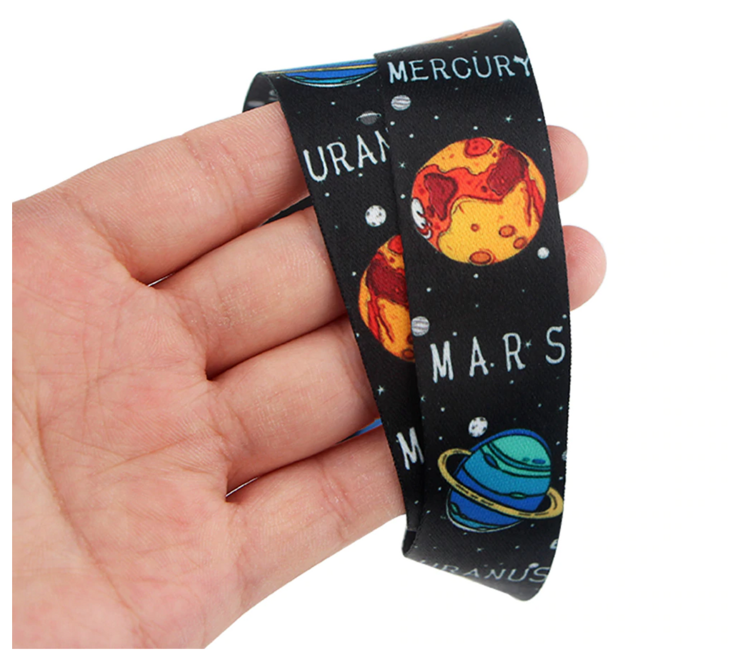 Lanyard y Porta credencial Planetas