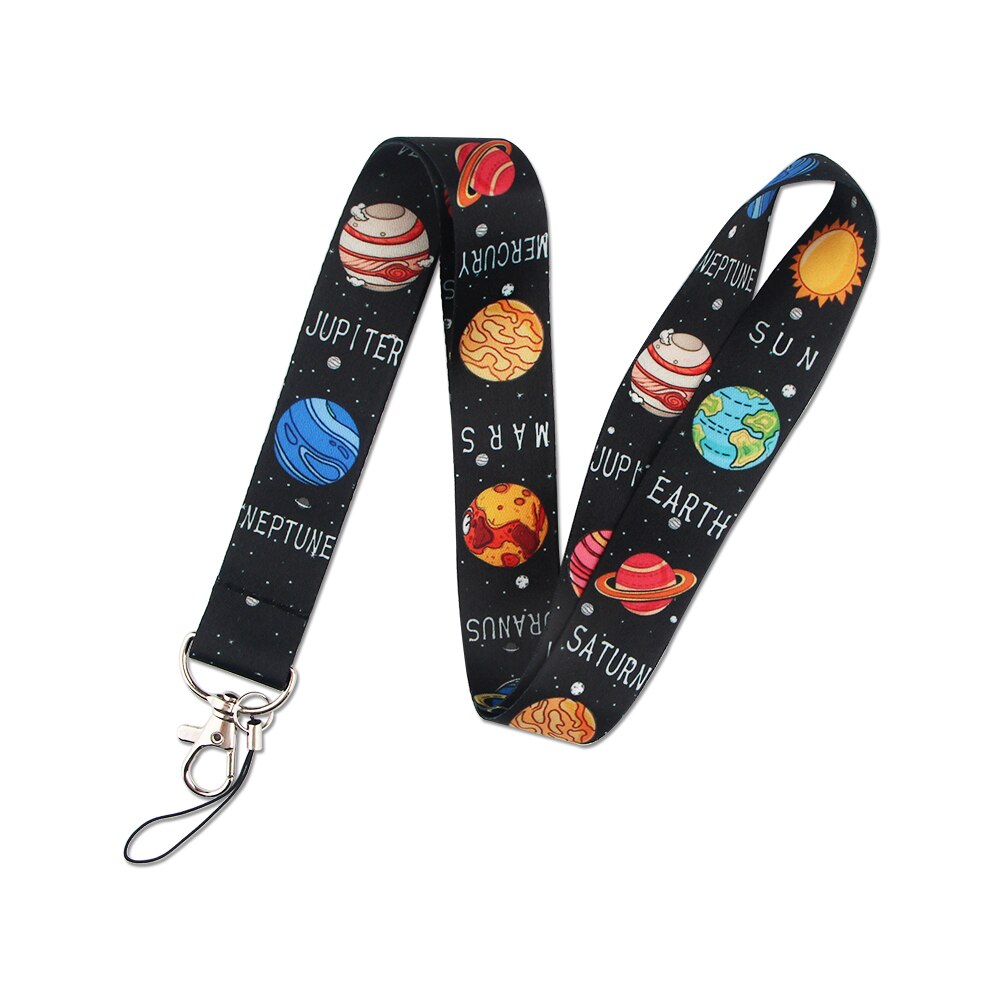 Lanyard y Porta credencial Planetas