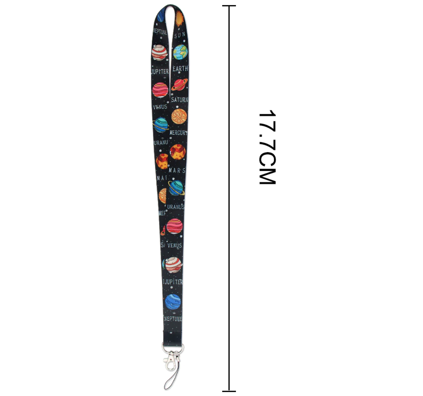 Lanyard y Porta credencial Planetas