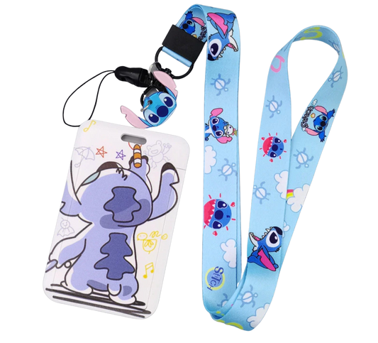Lanyard y Porta credencial Stitch