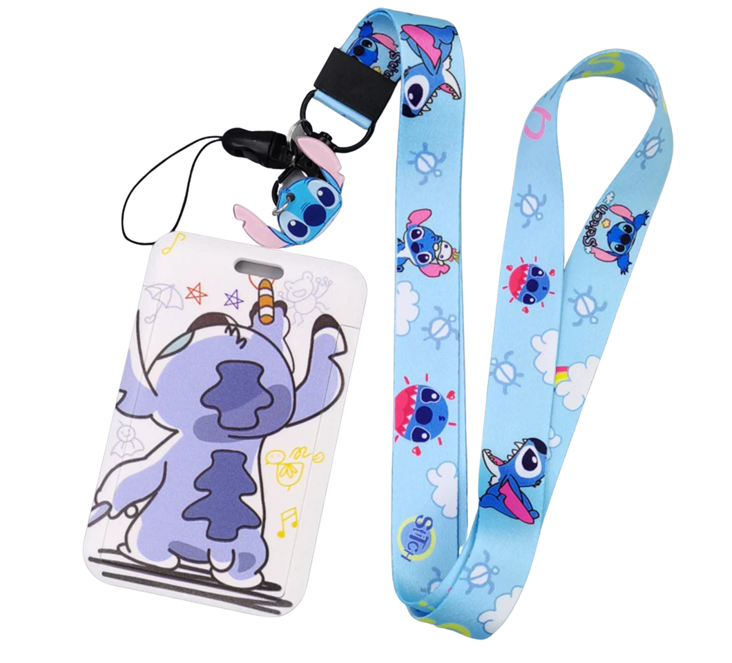 Lanyard y Porta credencial Stitch