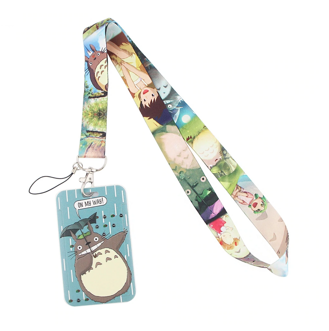 Lanyard y Porta credencial Totoro