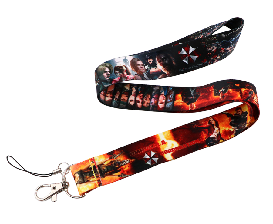 Lanyard y Porta credencial Resident Evil