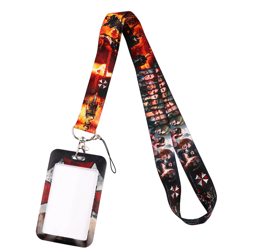 Lanyard y Porta credencial Resident Evil