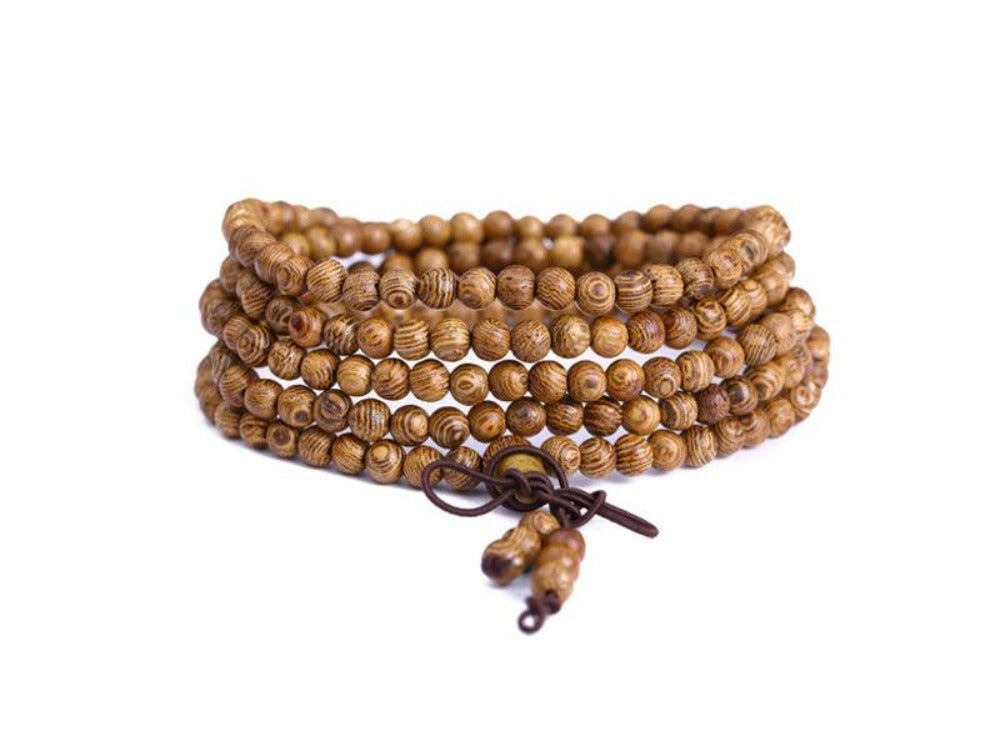 Pulsera / Rosario Budista 6mm