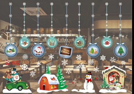 Pegatina decorativa Navidad