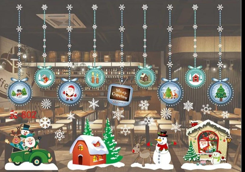 Pegatina decorativa Navidad