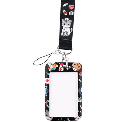 Lanyard y Porta credencial Veterinario