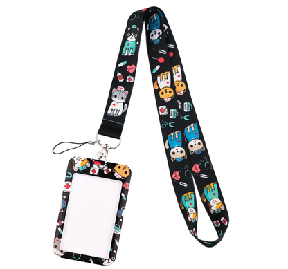 Lanyard y Porta credencial Veterinario