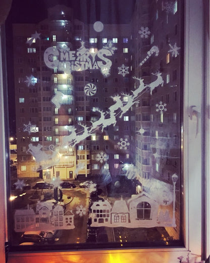 Pegatina decorativa Navidad