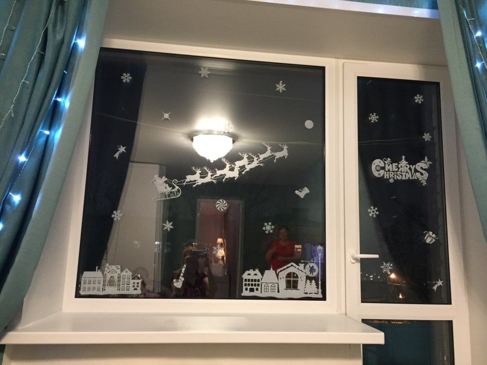 Pegatina decorativa Navidad