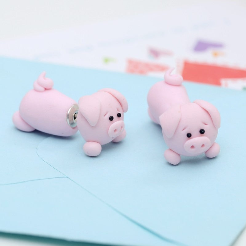 Aretes Cerdito - Yukawaii