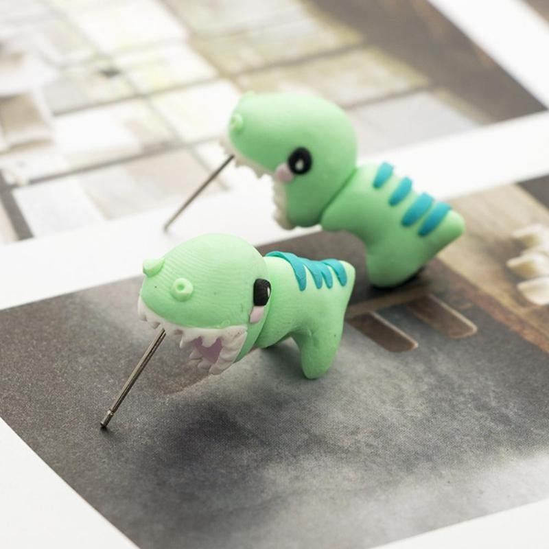 Aretes Dinosaurio