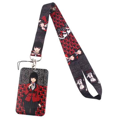 Lanyard y Porta credencial Yumeko Jabami / Kakegurui Wiki - Yukawaii