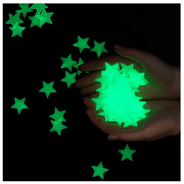 Estrellas Fluorescentes Verde