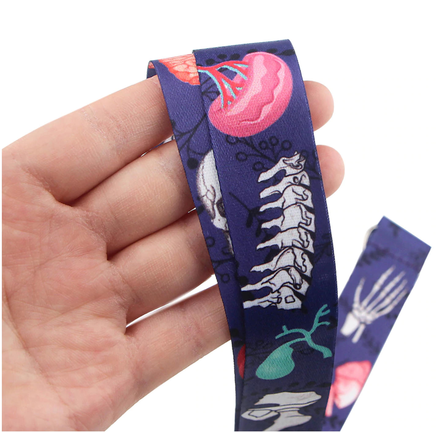 Lanyard y Porta credencial Organos y Huesos