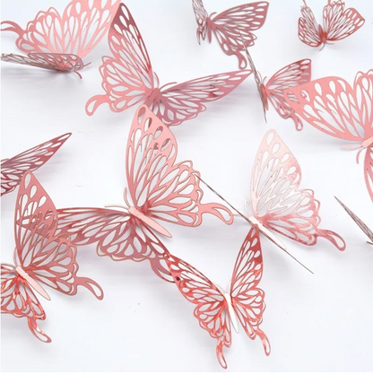 Set Mariposas Decorativas con diseño