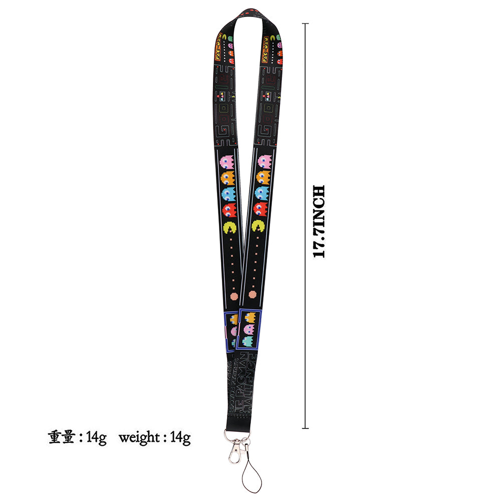 Lanyard y Porta credencial Pacman