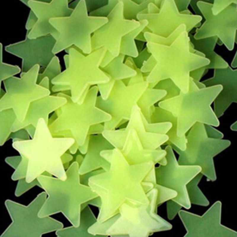 Estrellas Fluorescentes Verde