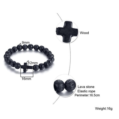 Pulsera de Cruz - Yukawaii