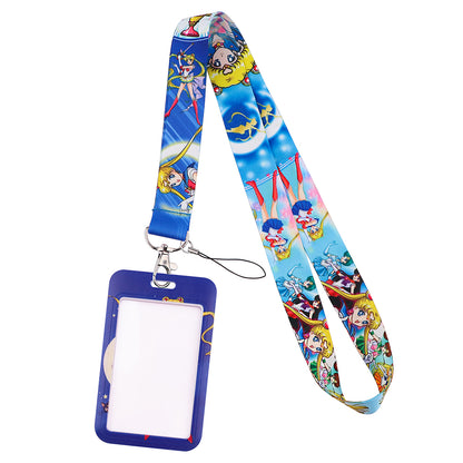 Lanyard y Porta credencial Sailor Moon