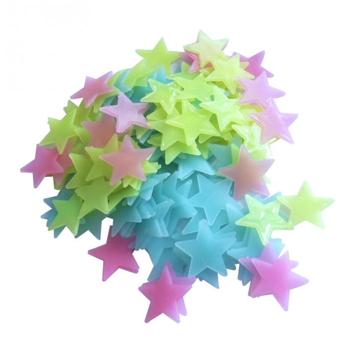 Estrellas Fluorescentes Multicolor